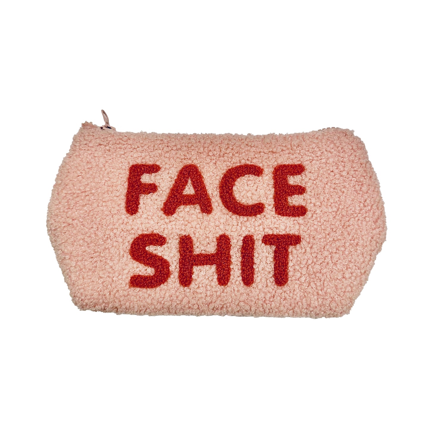 Face Shit Zippered Pouch