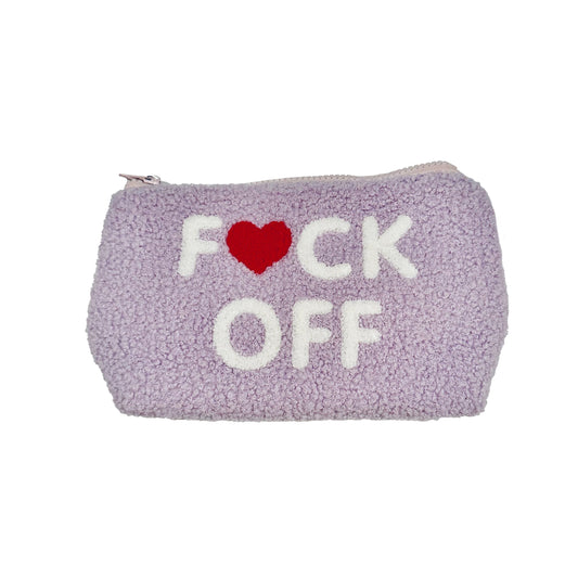 F❤️CK OFF Zippered Pouch